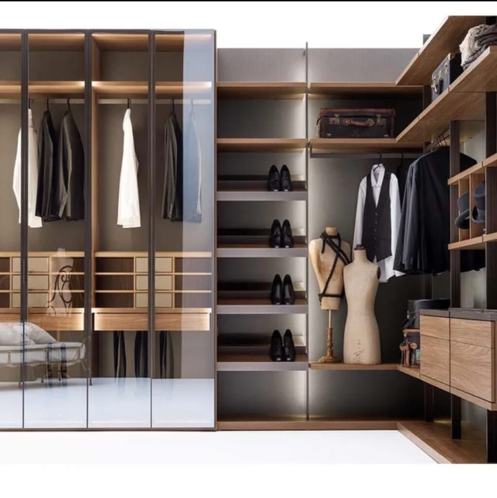 Glass Door Wardrobes