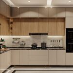 L-shaped Kitchen Cabinets