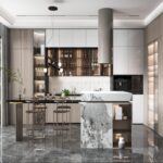 Glass Door Kitchen Cabinets