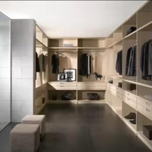 Wall in closets